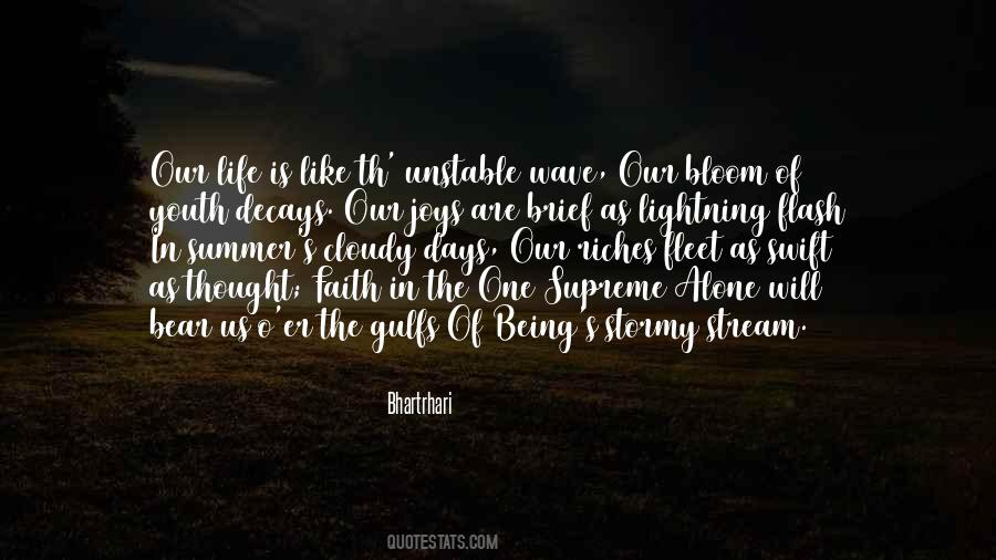 Being Unstable Quotes #771929
