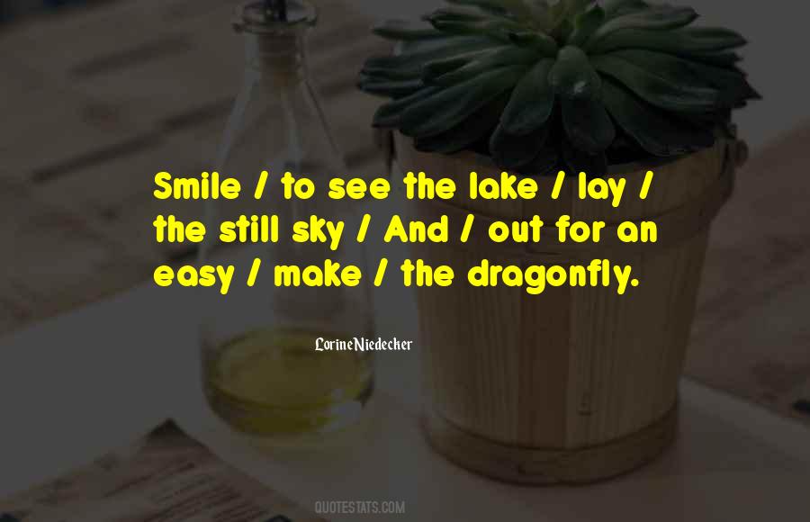 Sky Lakes Quotes #333668