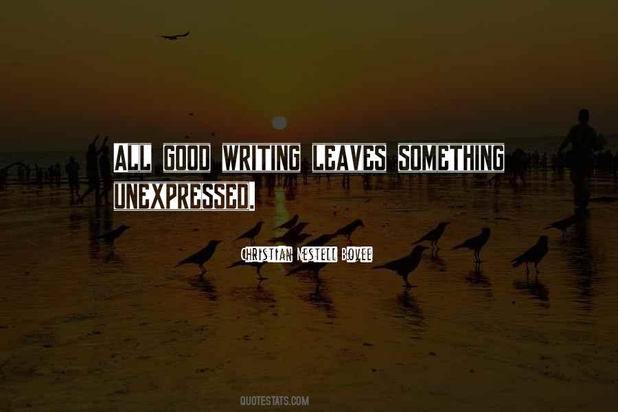 Christian Writing Quotes #1637561