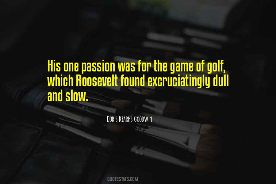 Game Of Golf Quotes #1566486