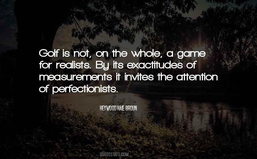 Game Of Golf Quotes #880223