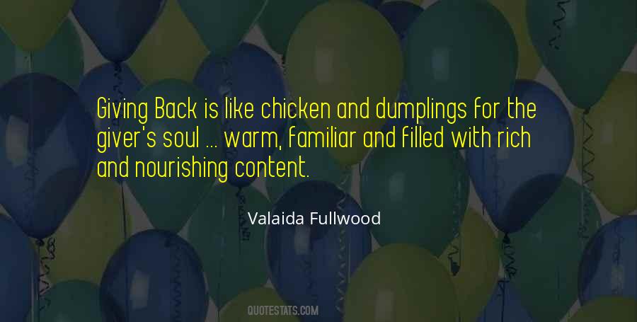 Soul Nourishing Quotes #1528065