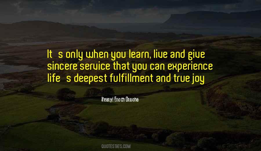 You Learn Quotes #1591608