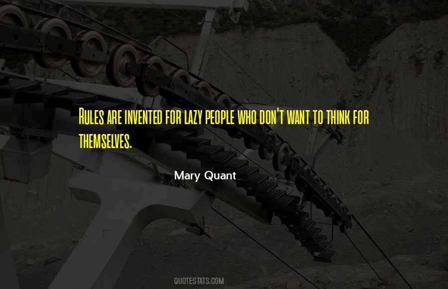Lazy Thinking Quotes #1323236