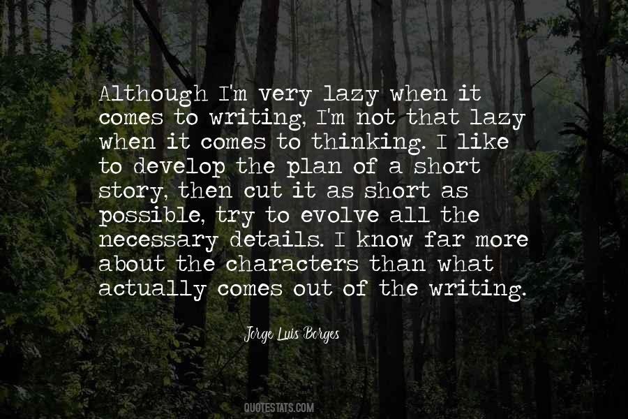 Lazy Thinking Quotes #1839305