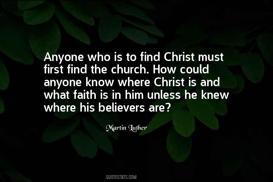 Church First Quotes #115824