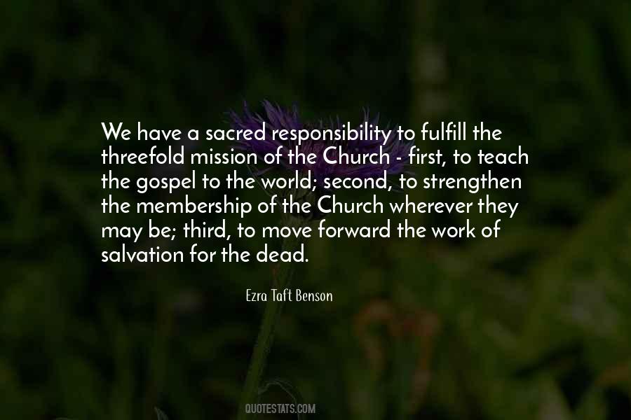 Church First Quotes #299542
