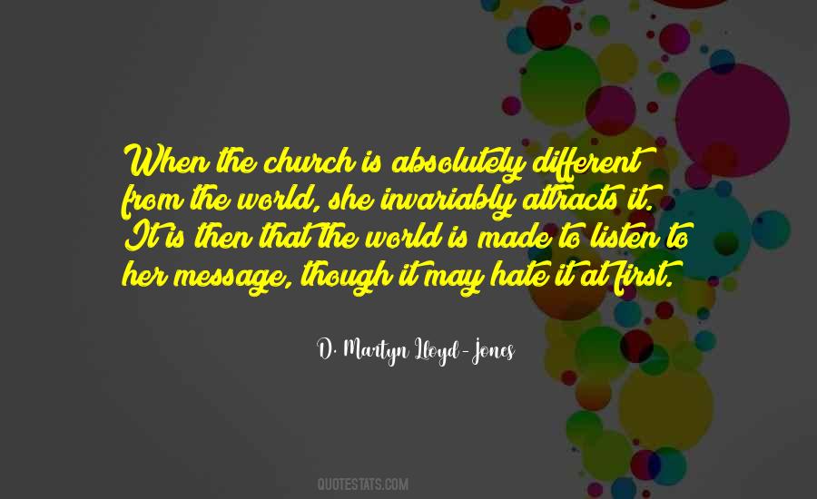 Church First Quotes #311525