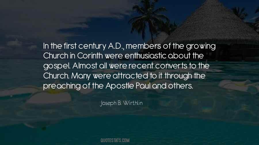 Church First Quotes #499580