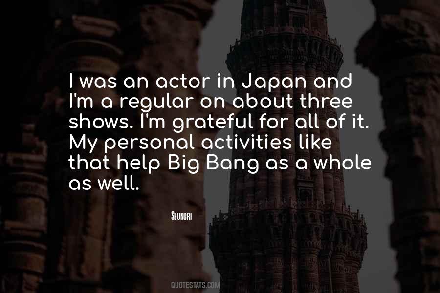 Big Bang Quotes #1616976