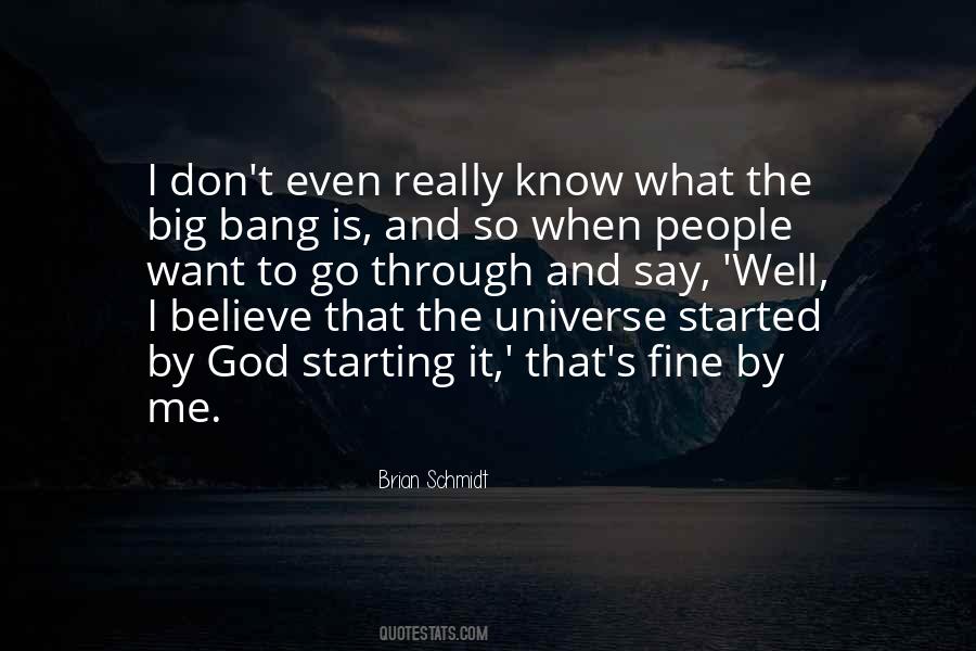 Big Bang Quotes #1707496