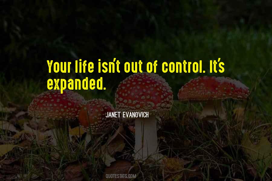 Life Control Quotes #1422