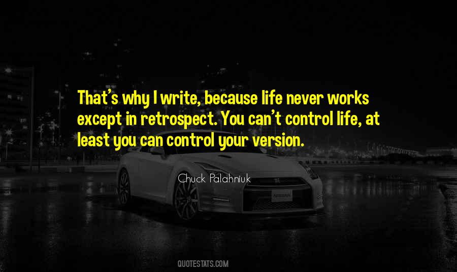 Life Control Quotes #42624