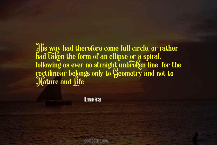 Life Comes In Full Circle Quotes #763617