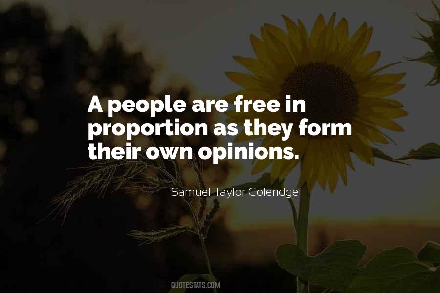 Free Opinion Quotes #1572525