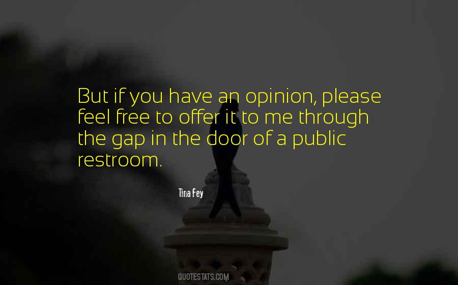 Free Opinion Quotes #1706354