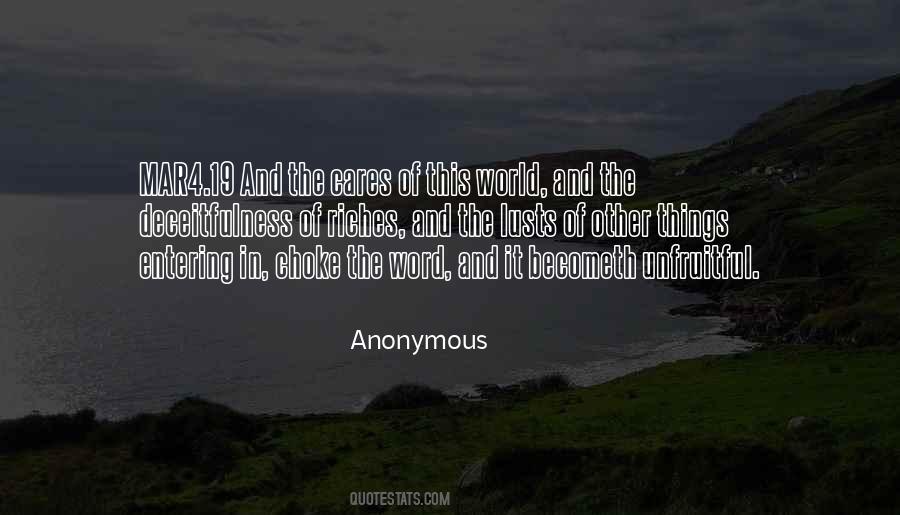 Quotes About Lusts #444648