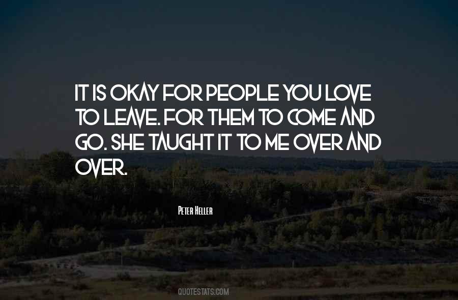 People You Love Quotes #1745941