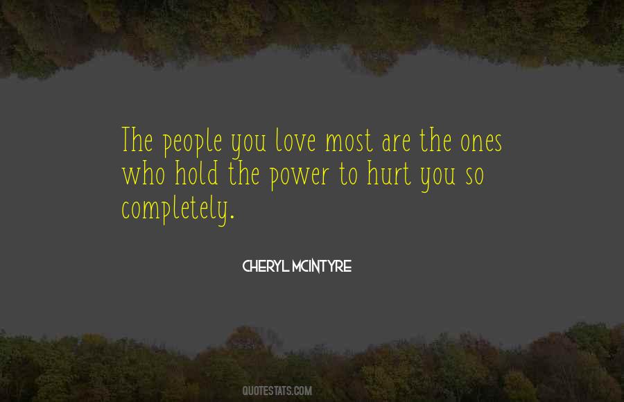 People You Love Quotes #1792154