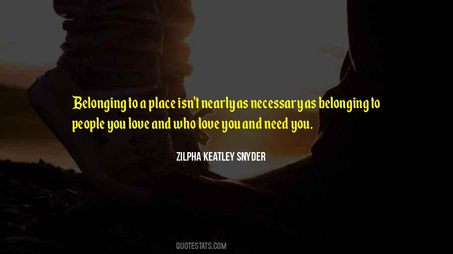 People You Love Quotes #998426