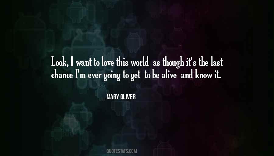 Love Mary Oliver Quotes #587900