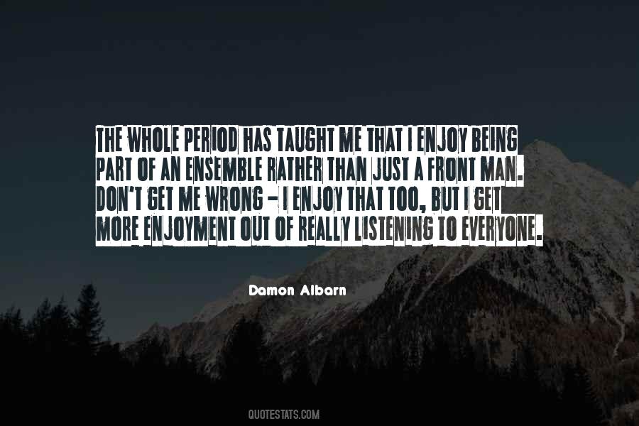 Albarn Damon Quotes #1538867