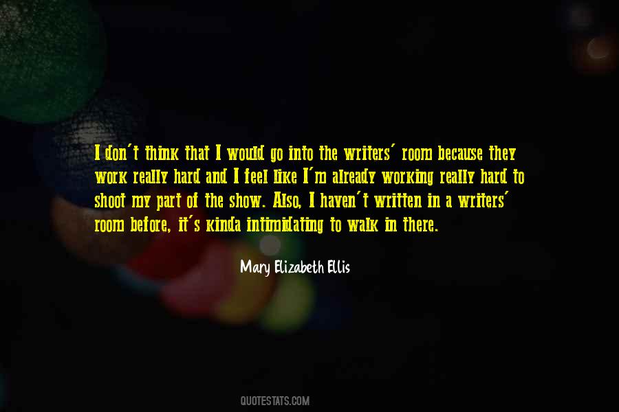 Writers Room Quotes #36876