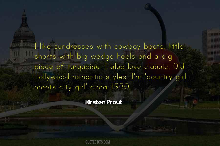 Big City Girl Quotes #1709700