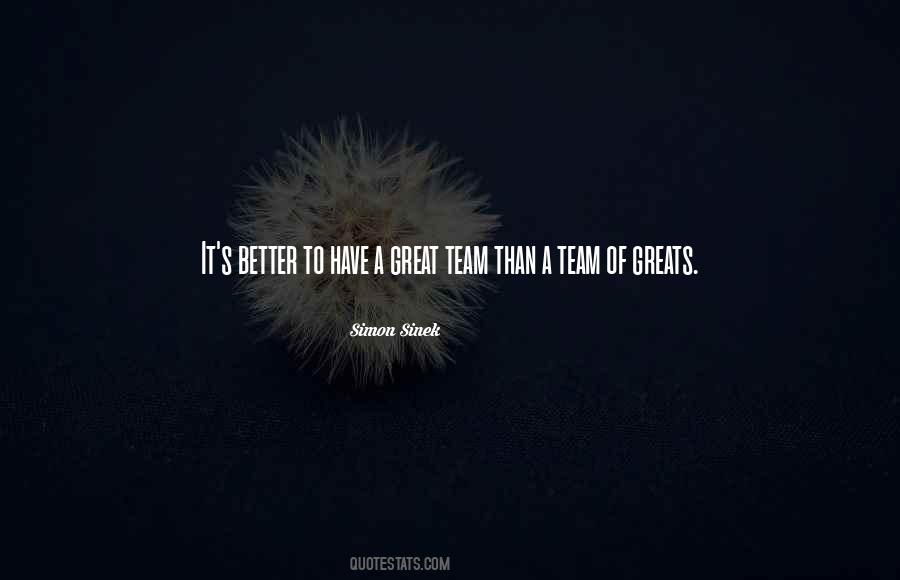 Great Team Quotes #1019477