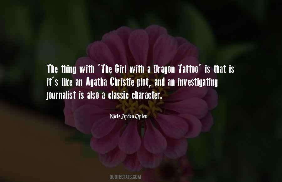 Dragon Tattoo Quotes #866448