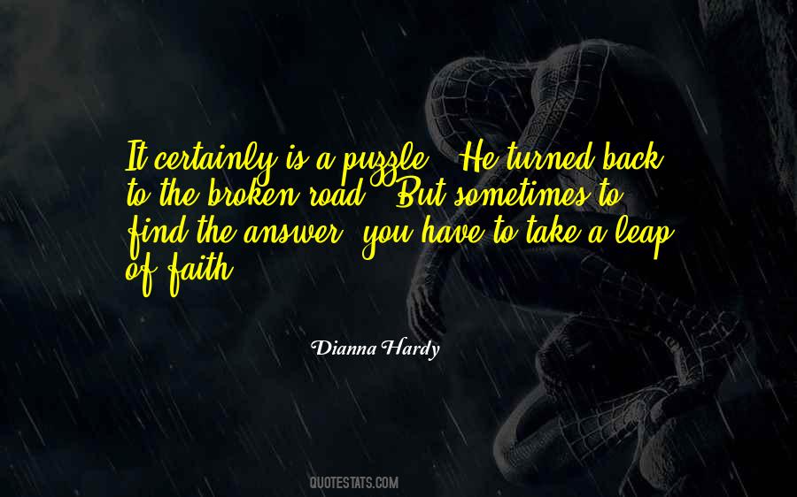 Puzzles Of Life Quotes #1864611
