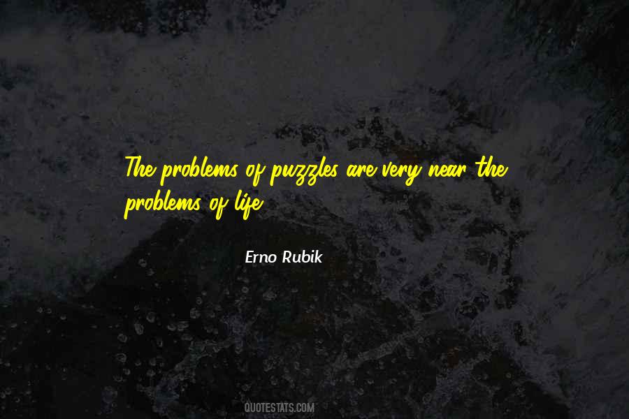 Puzzles Of Life Quotes #72759