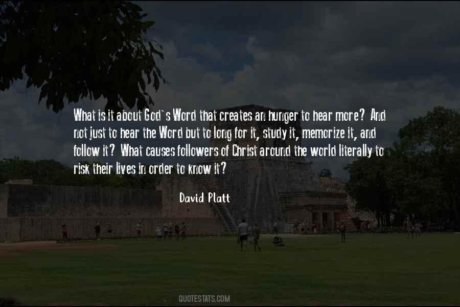 Hunger For More Quotes #1379706