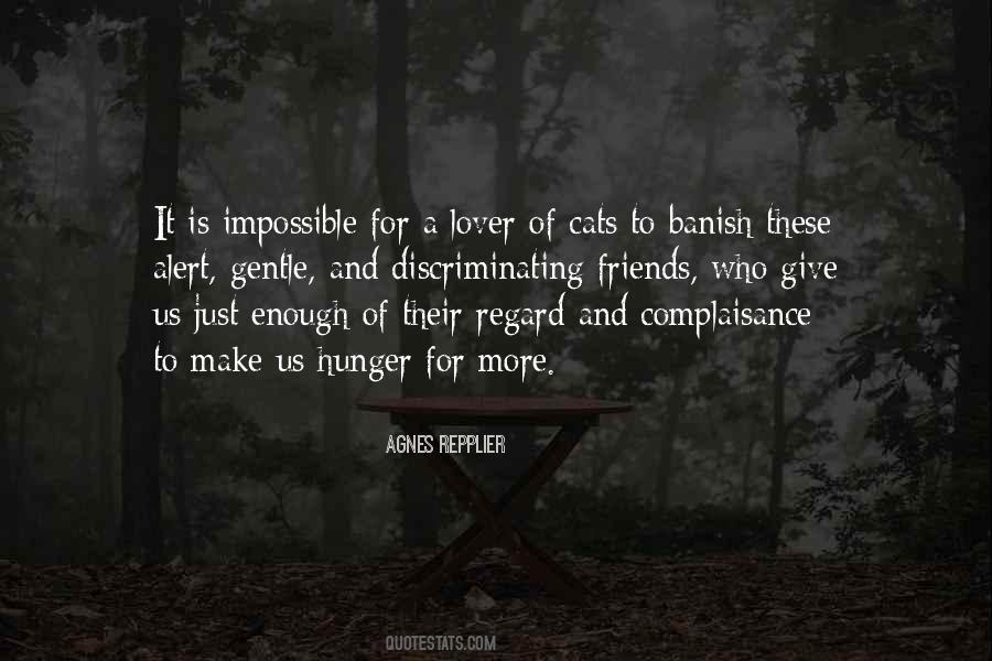 Hunger For More Quotes #421700