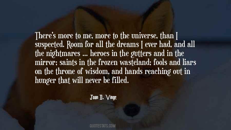 Hunger For More Quotes #56638