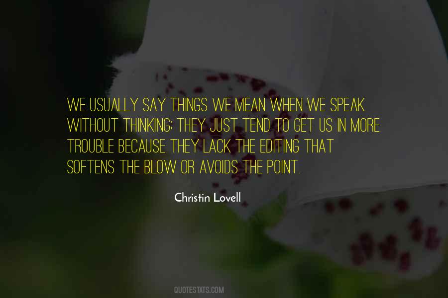Christin Quotes #841112