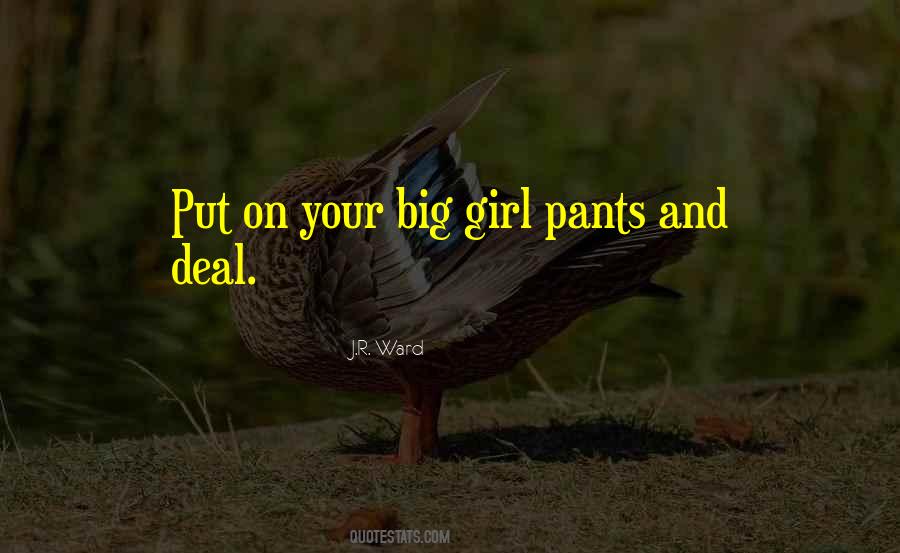 Big Girl Pants Quotes #1287871