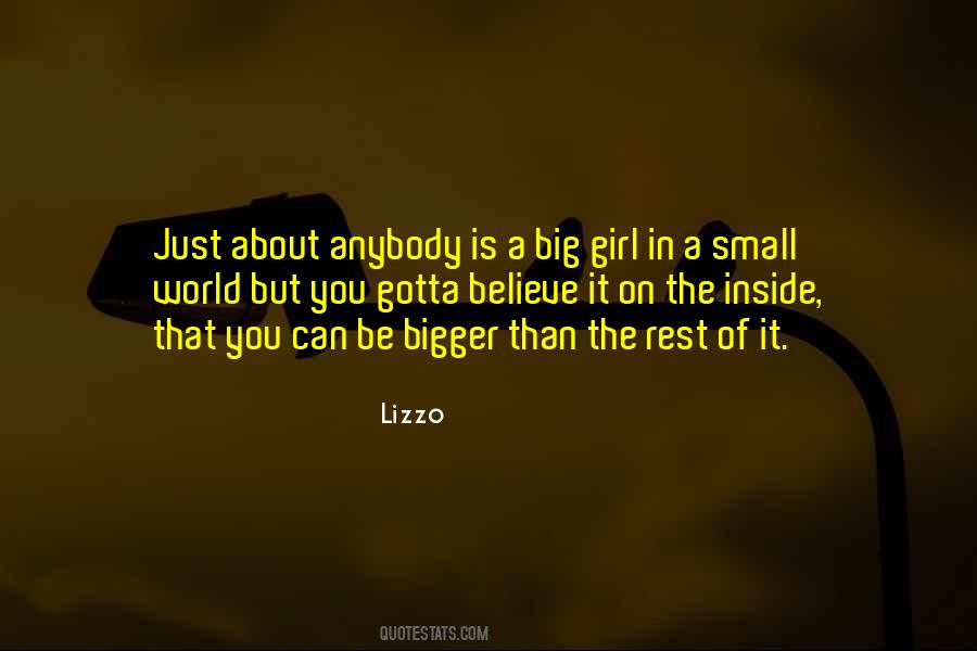 Big Girl Quotes #1764925