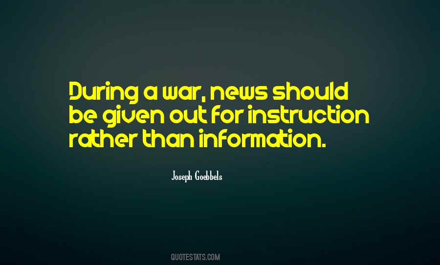 Information War Quotes #820443