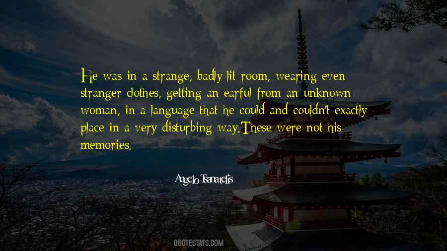 Strange Woman Quotes #1337611