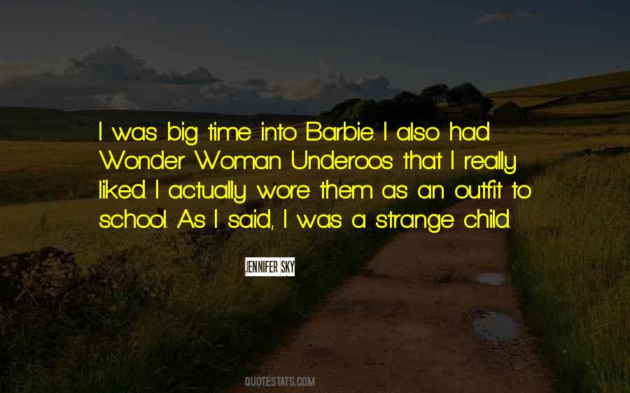 Strange Woman Quotes #21449