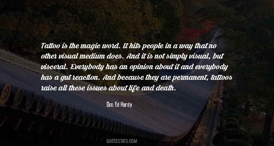 Death Tattoos Quotes #358801