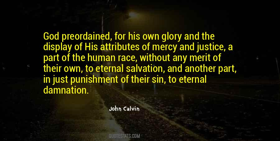 John Calvin Predestination Quotes #624607