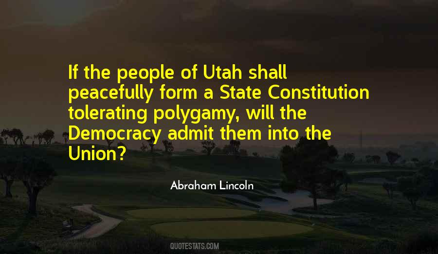 State Of Utah Quotes #1162900