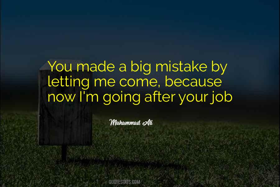 Big Mistake Quotes #1577883