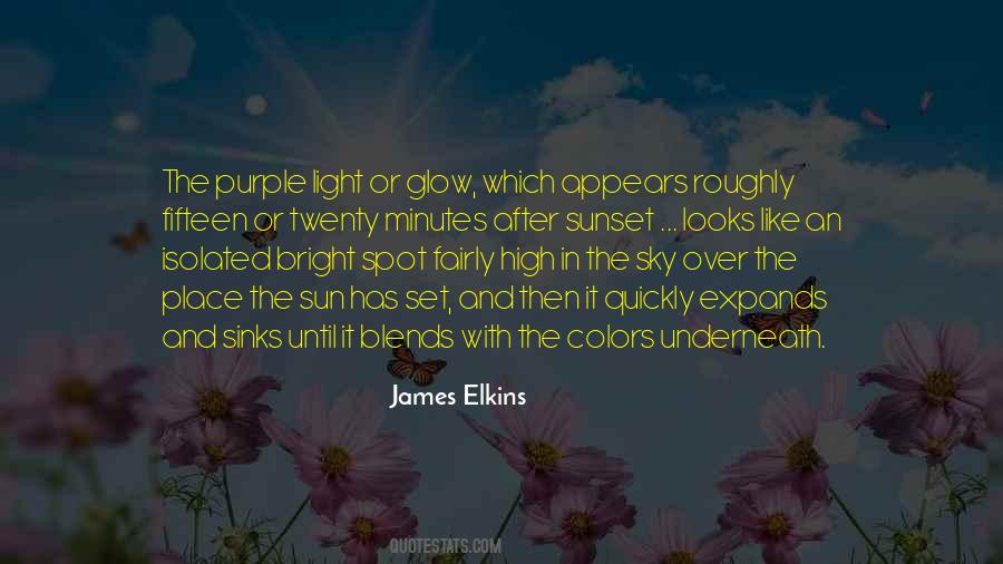 Colors Of The Sunset Quotes #503867