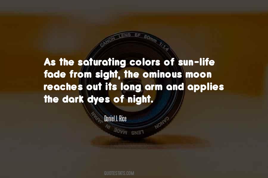 Colors Of The Sunset Quotes #798736