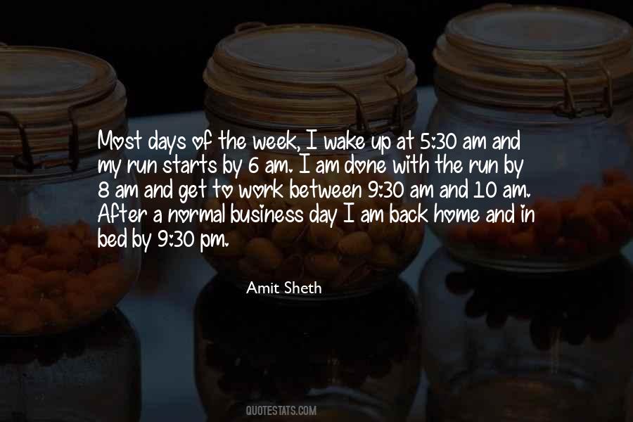 Days In A Week Quotes #536615