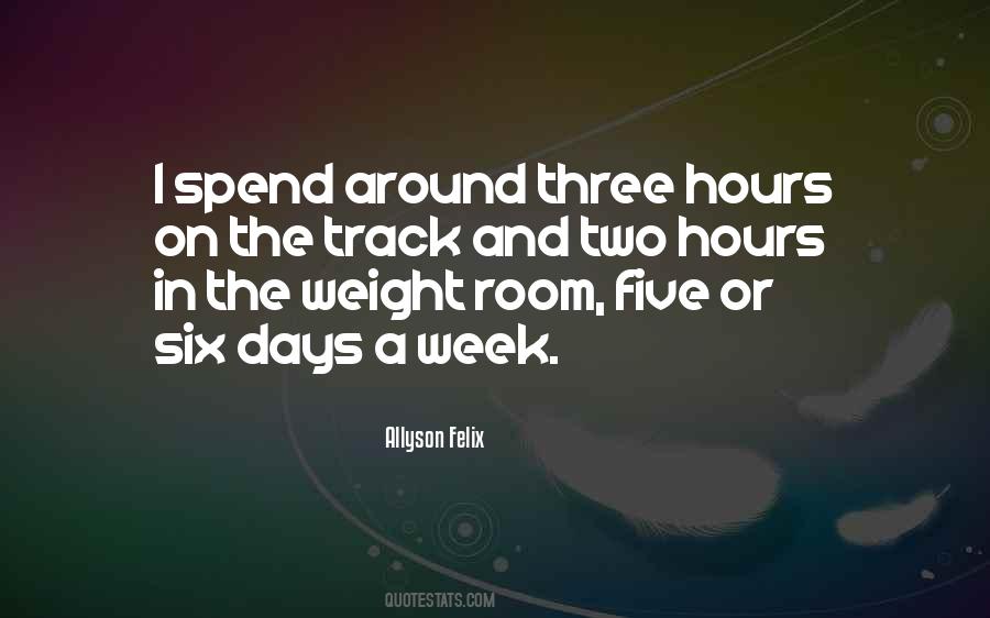 Days In A Week Quotes #804827