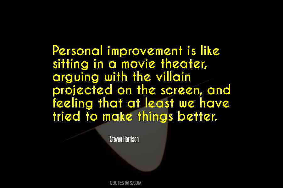 Personal Improvement Quotes #804959
